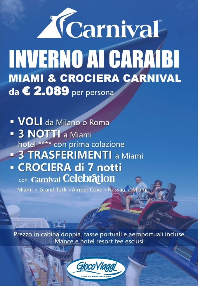 Carnival Celebration - Caraibi - Carnaval Tour